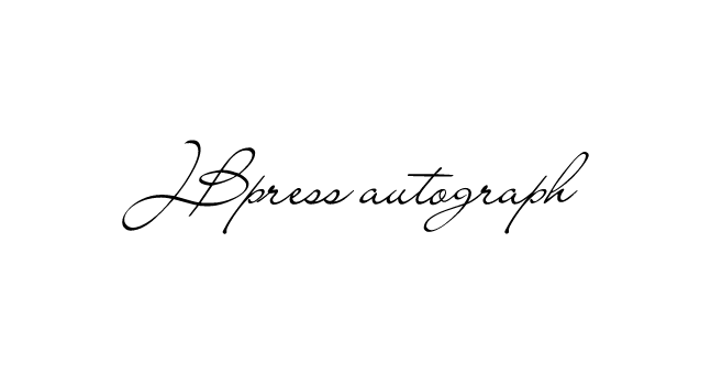 JBpress autograph